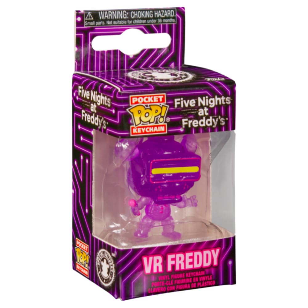 Funko Pop! Keychain: Five Nights at Freddy's - VR Freddy, Multicolor, 59692