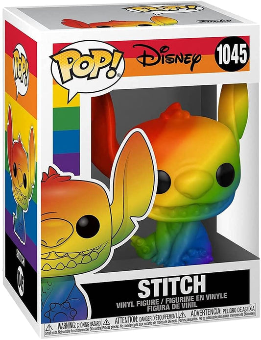 Funko Pop! Disney: Pride - Stitch (Rainbow) Multicolor