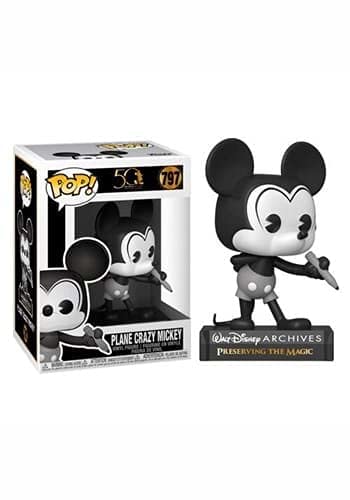 Funko Pop! Disney: Archives - Plane Crazy Mickey, Multicolor