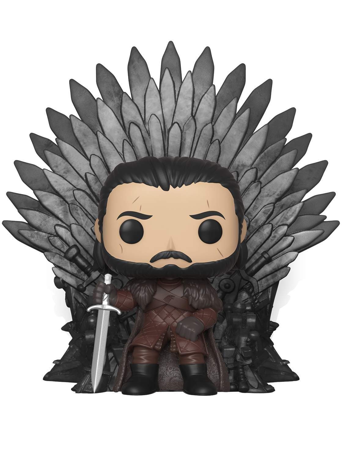 Funko Pop! Deluxe: Game of Thrones - Jon Snow Sitting On Iron Throne