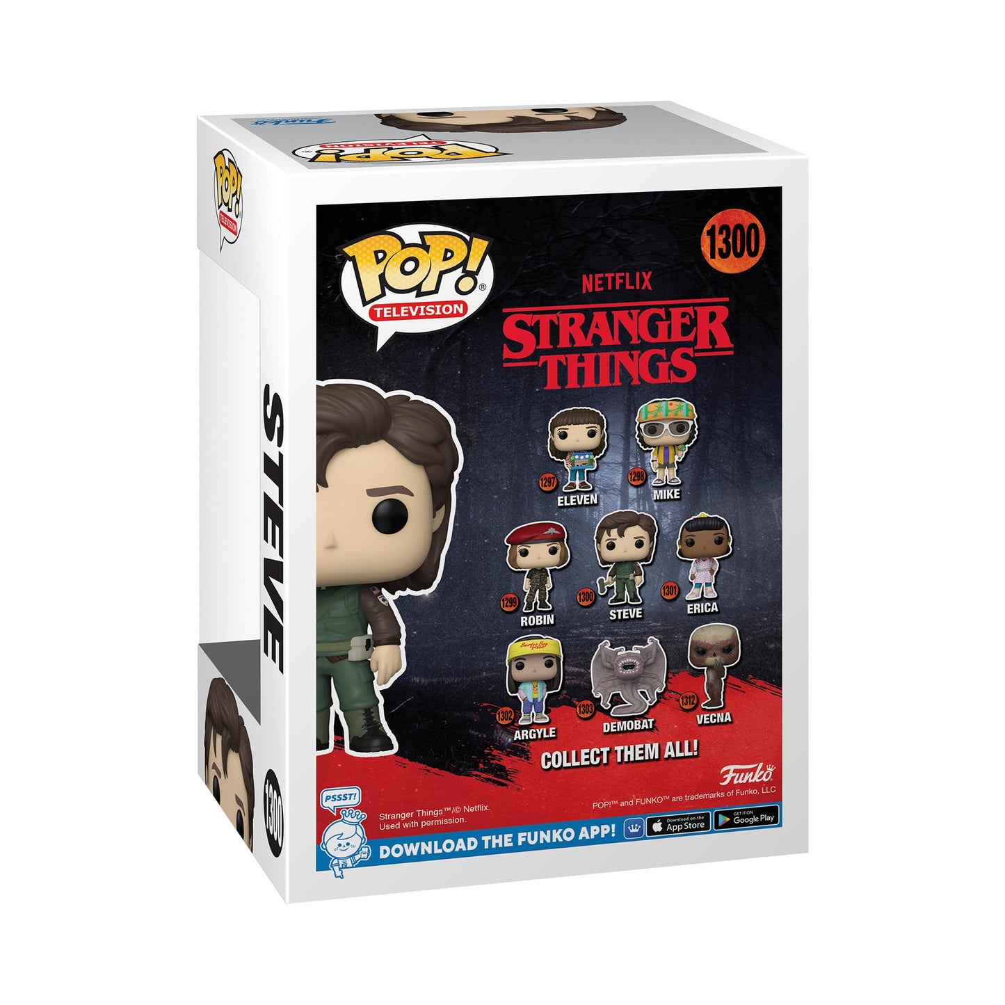 Funko Pop! TV: Stranger Things - Hunter Steve, Multicolor (65636)