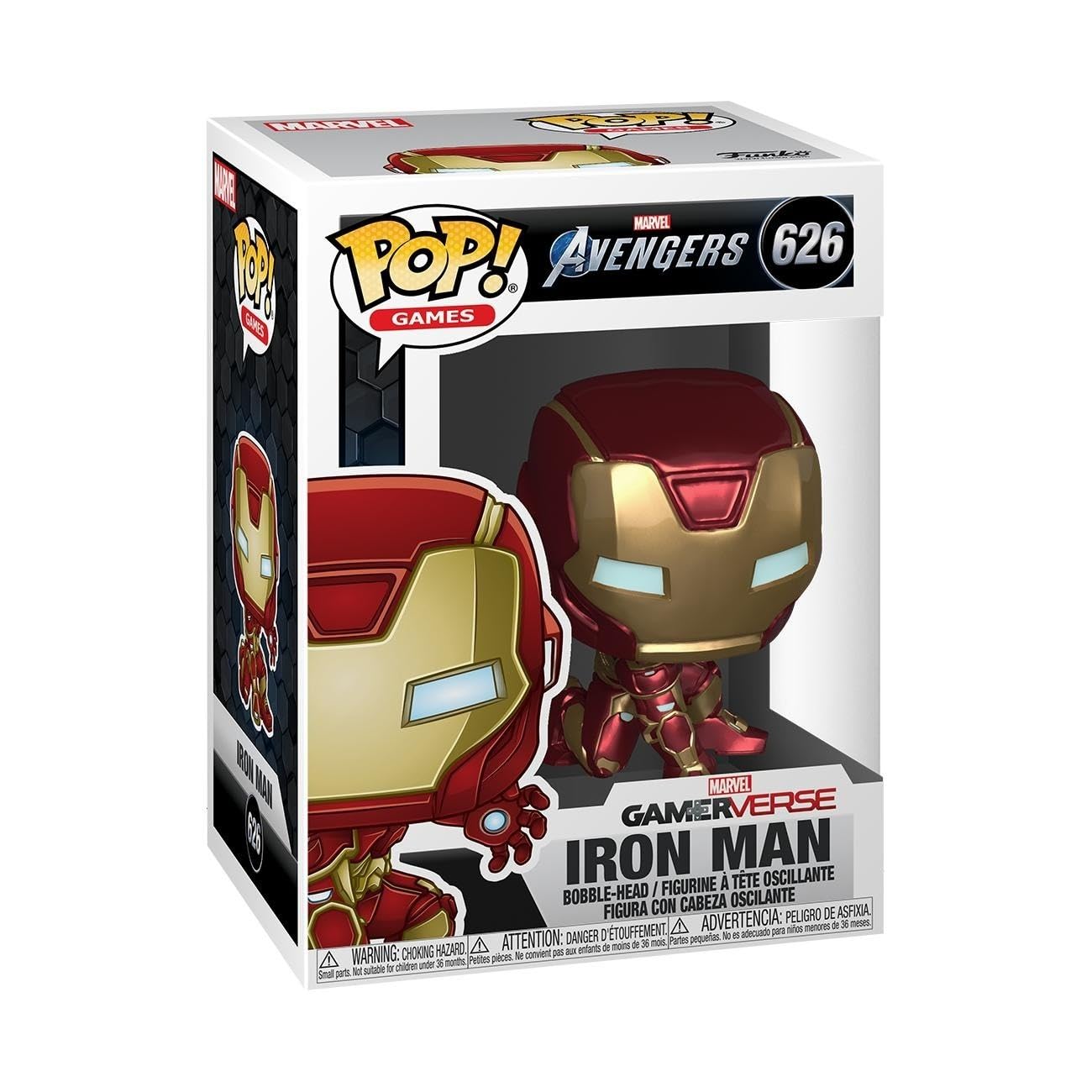 Funko Pop! Marvel: Avengers Game - Iron Man (Stark Tech Suit)
