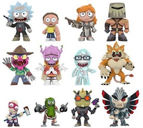 Funko Blind Bag Plush Rick & Morty (One Mystery Figure), Multicolor