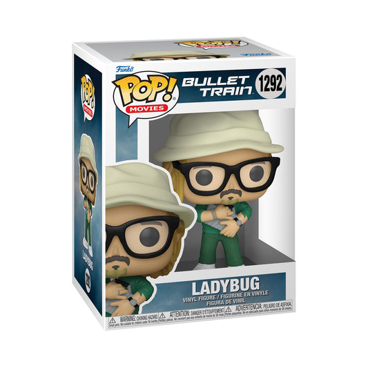 Funko Pop! Movies: Bullet Train - Ladybug with Chase (Styles May Vary), Multicolor (65739)