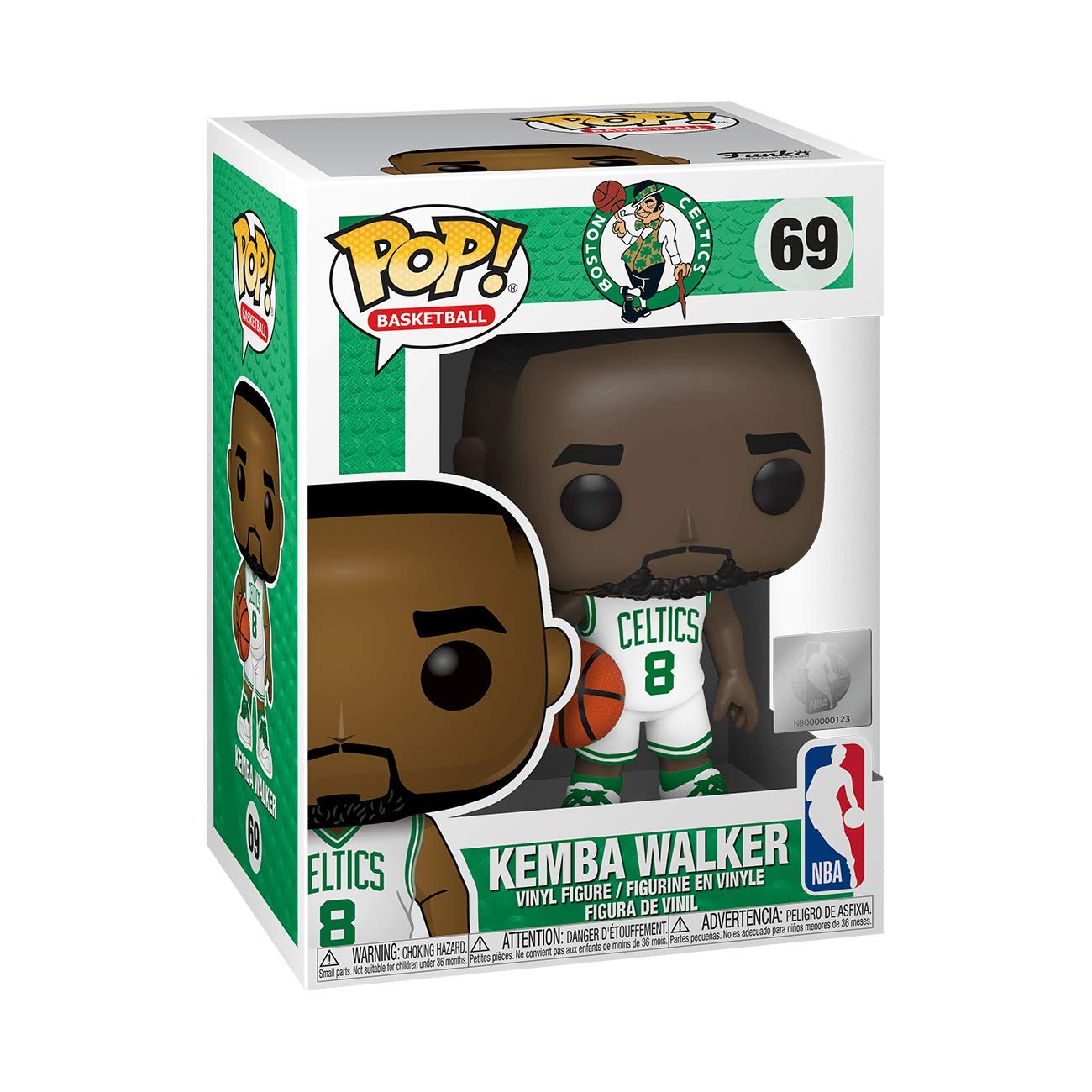 Pop NBA Celtics Kemba Walker Vinyl Figure