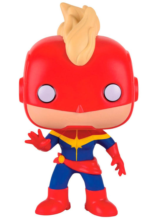 Pop! Marvel Captain Marvel Masked #154 Vinyl Bobble-Head