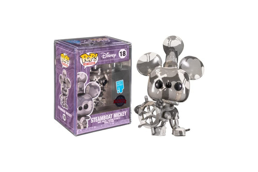 Funko Art Series Steamboat Mickey Special Edition #18 Disney Figure Collectible