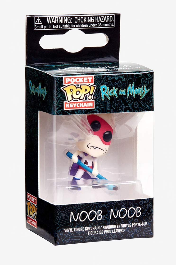 Funko POP! Keychain: Rick and Morty - Noob - Noob