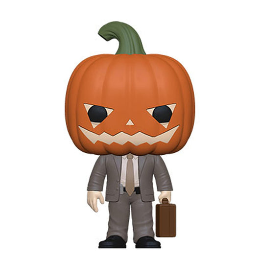 Funko Pop! TV: The Office - Dwight with Pumpkinhead Multicolor