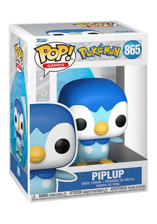 Funko Pop! Games: Pokemon - Piplup, Multicolor, 62264