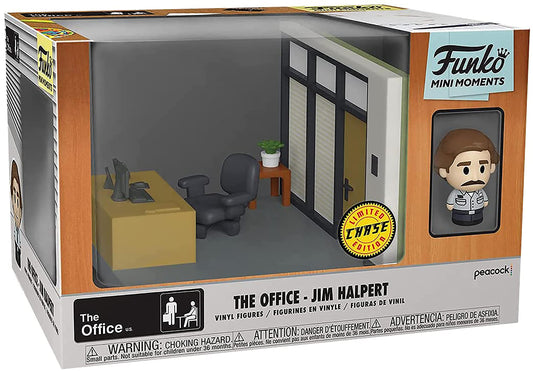 Funko Pop! TV Mini Moments: The Office - Jim with Chase (Styles May Vary), Multicolor (57390)