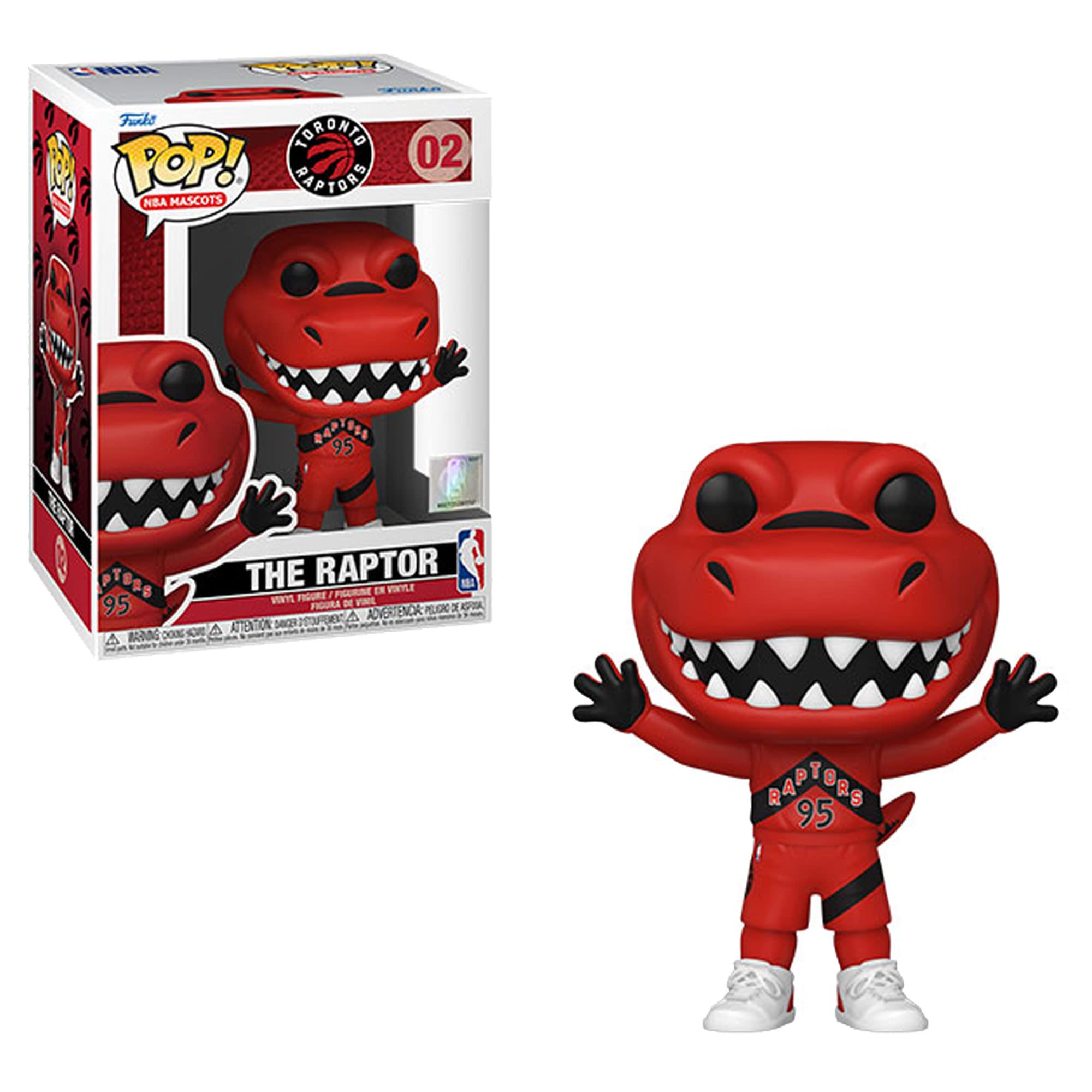 Funko Pop! NBA Mascots: Toronto - Raptor Multicolor 52163