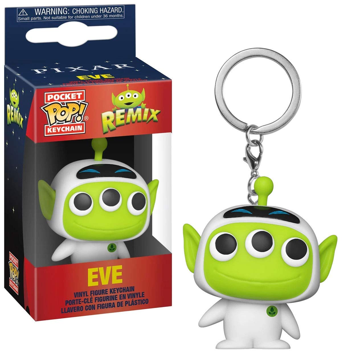 Funko Pop! Keychain: Pixar Alien Remix - Eve
