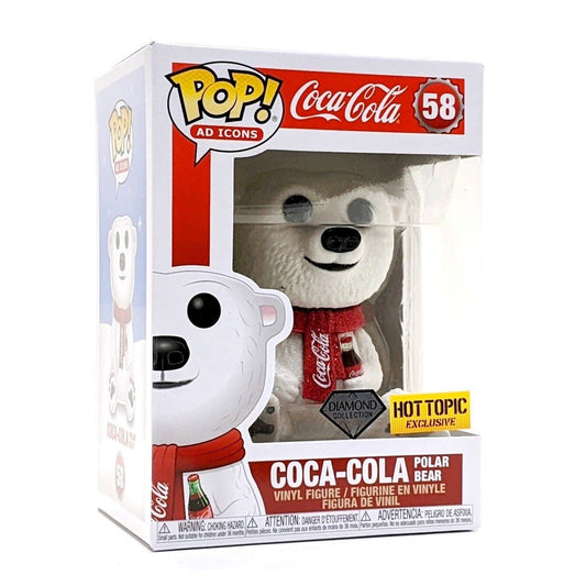 Funko Pop! Ad Icons Coca-Cola Polar Bear Diamond Exclusive