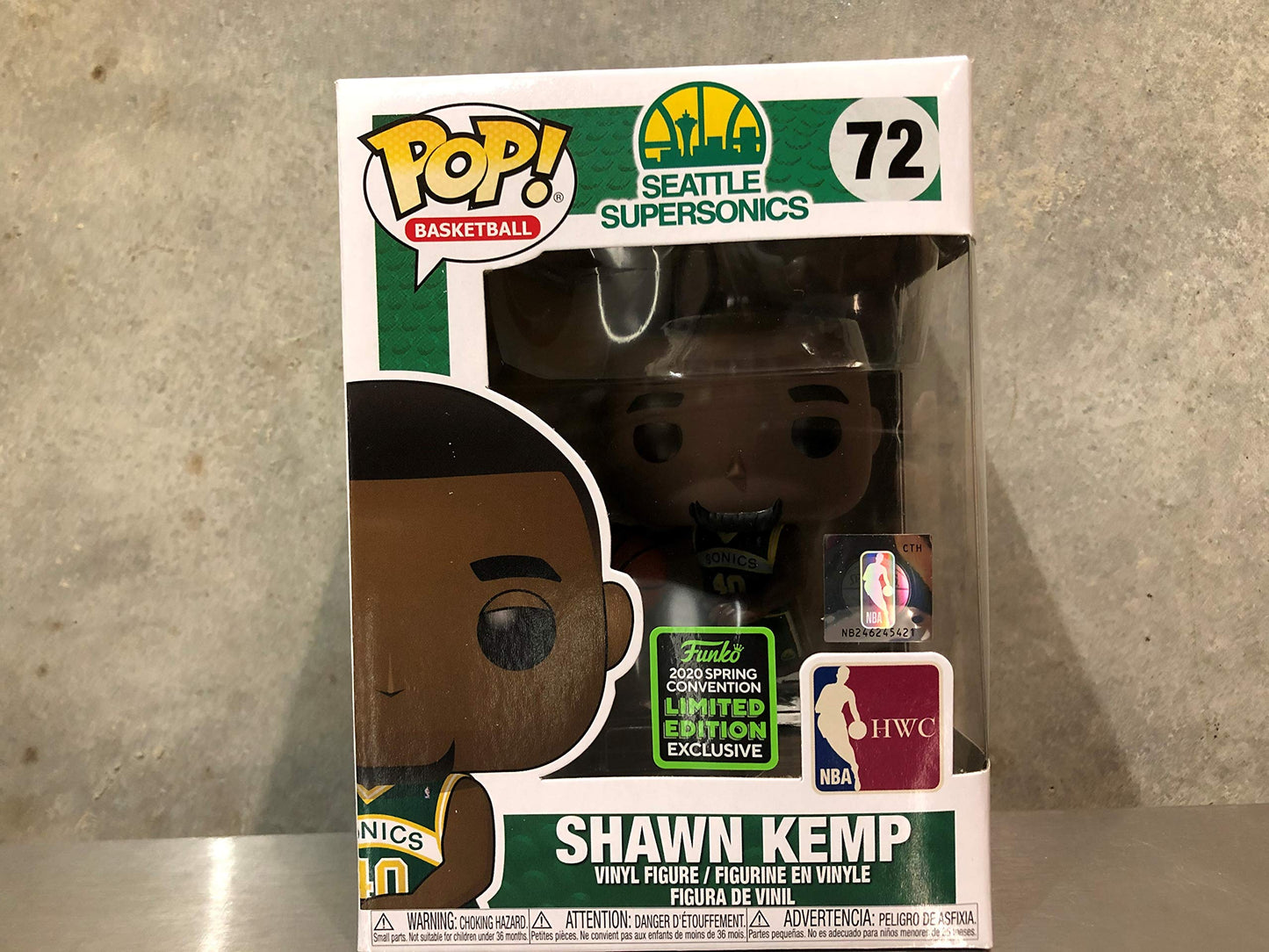 Funko Pop! Shawn Kemp ECCC Exclusive