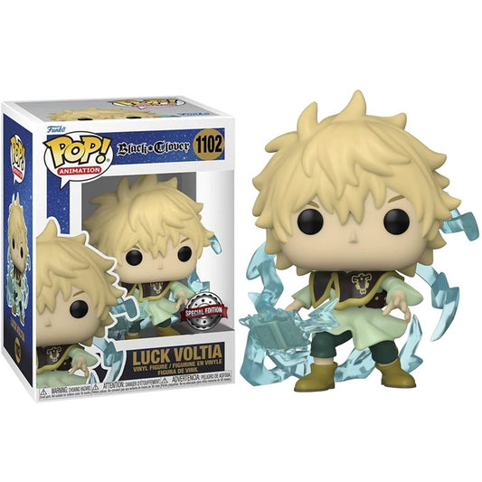 Funko POP! Black Clover Luck Voltia Figure for Adults Standard