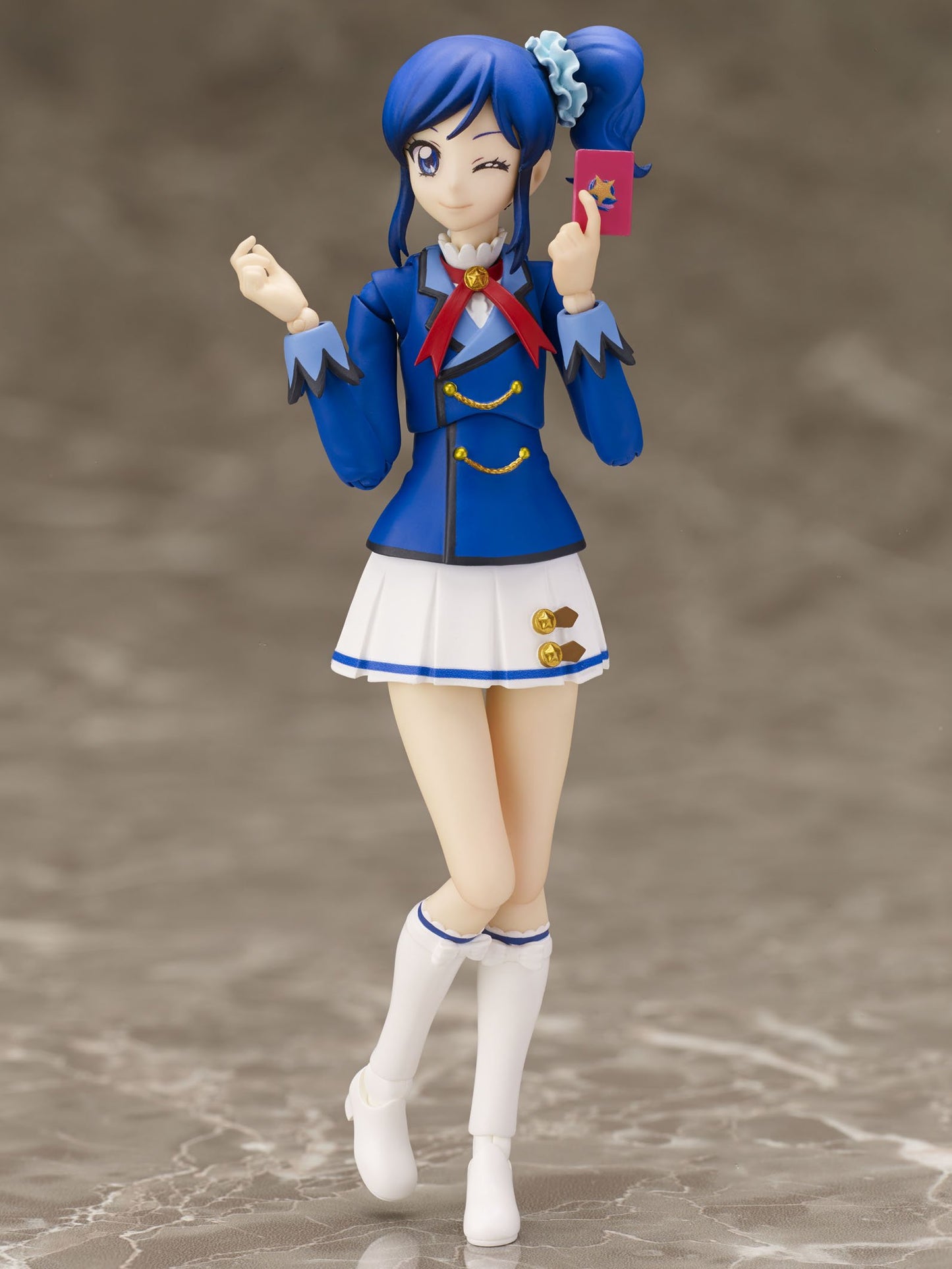 TAMASHII NATIONS Bandai S.H. Figuarts Aoi Kiriya Winter Uniform Aikatsu Action Figure