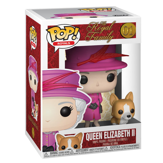 Funko Pop: Royal Family-Queen Elizabeth II Collectible Figure