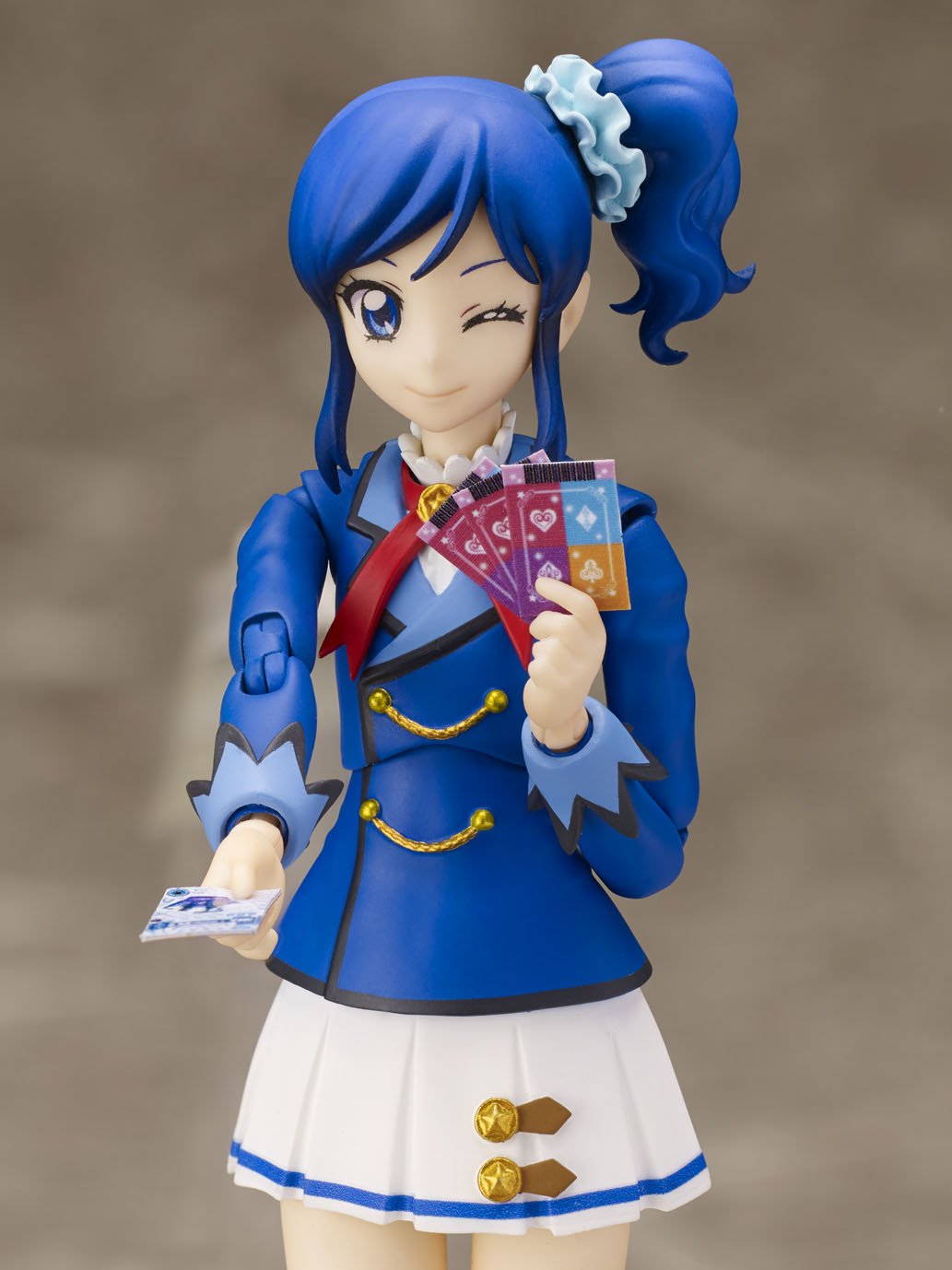 TAMASHII NATIONS Bandai S.H. Figuarts Aoi Kiriya Winter Uniform Aikatsu Action Figure
