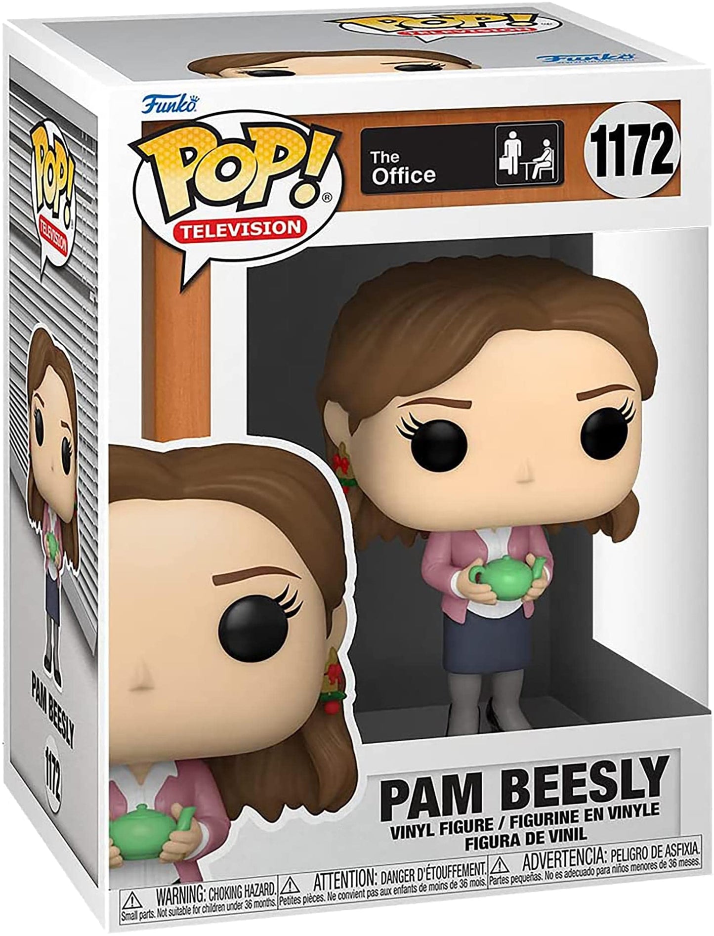 Funko Pop! TV: The Office - Pam with Teapot & Note, Multicolor, 57398