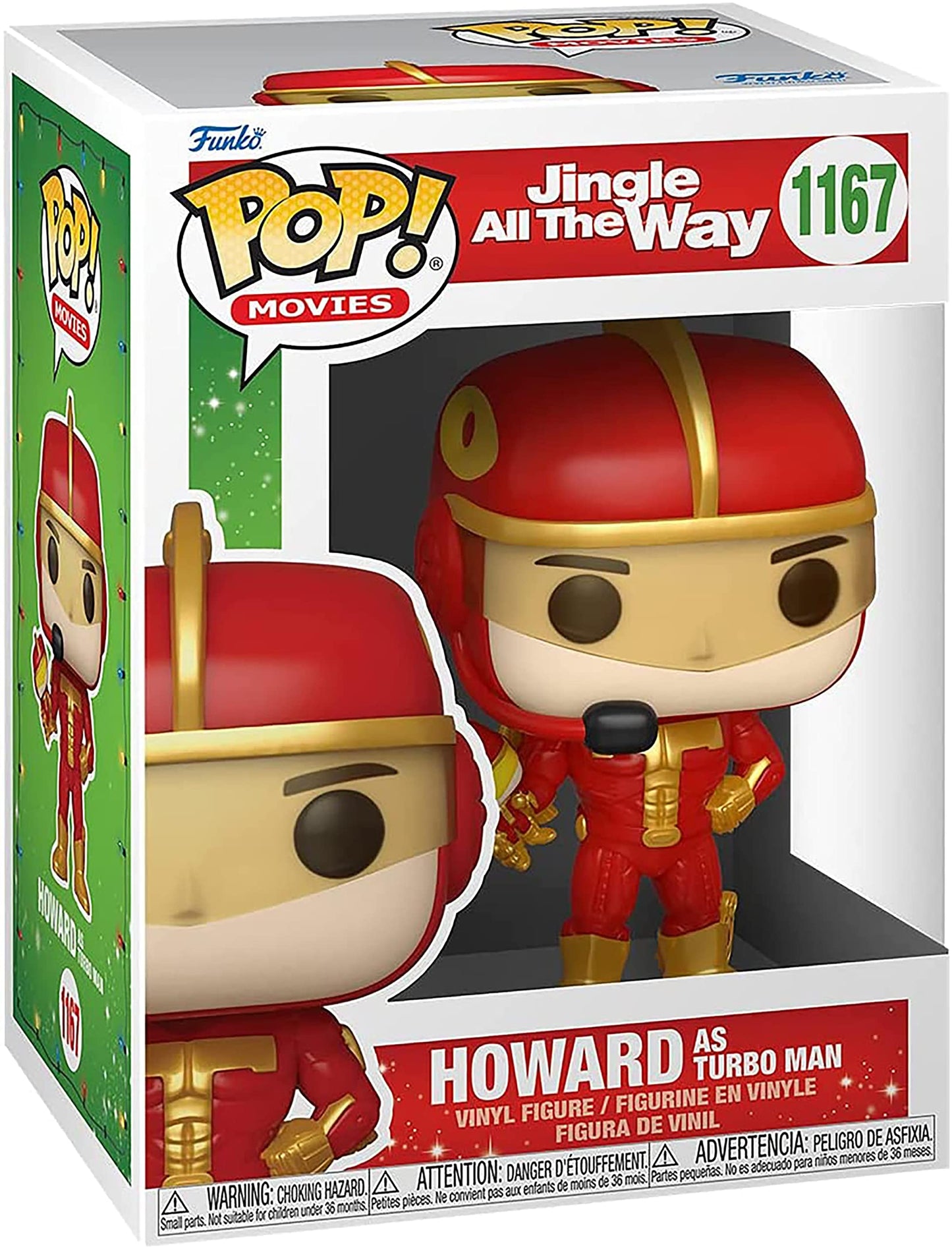 Funko Pop! Movies: Jingle All The Way - Howard as Turbo Man Multicolor 56832