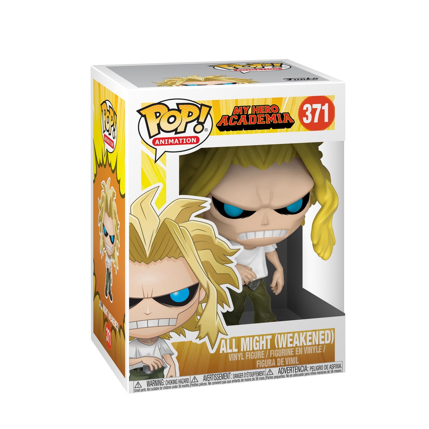 Funko Pop Animation: My Hero Academia-All Might Collectible Figure, Multicolor