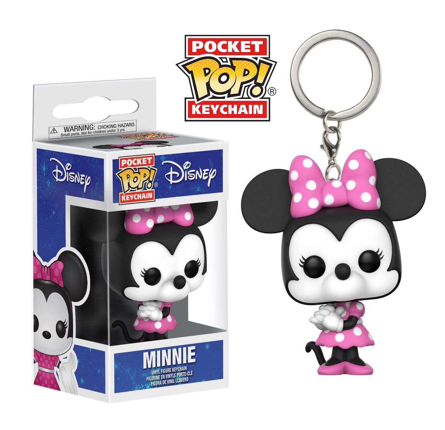 Funko Pop! Keychain: Disney-Minnie Mouse Collectible Vinyl