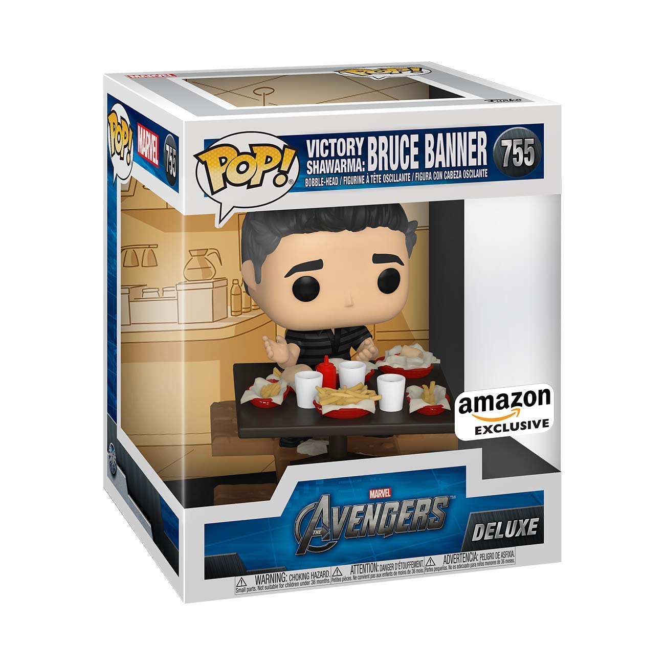 Funko Pop! Deluxe: Marvel - Bruce Banner Shawarma Amazon Exclusive