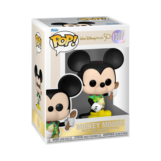 Funko Pop! Disney: Walt Disney World 50th Anniversary - Aloha Mickey, Multicolor (65716)