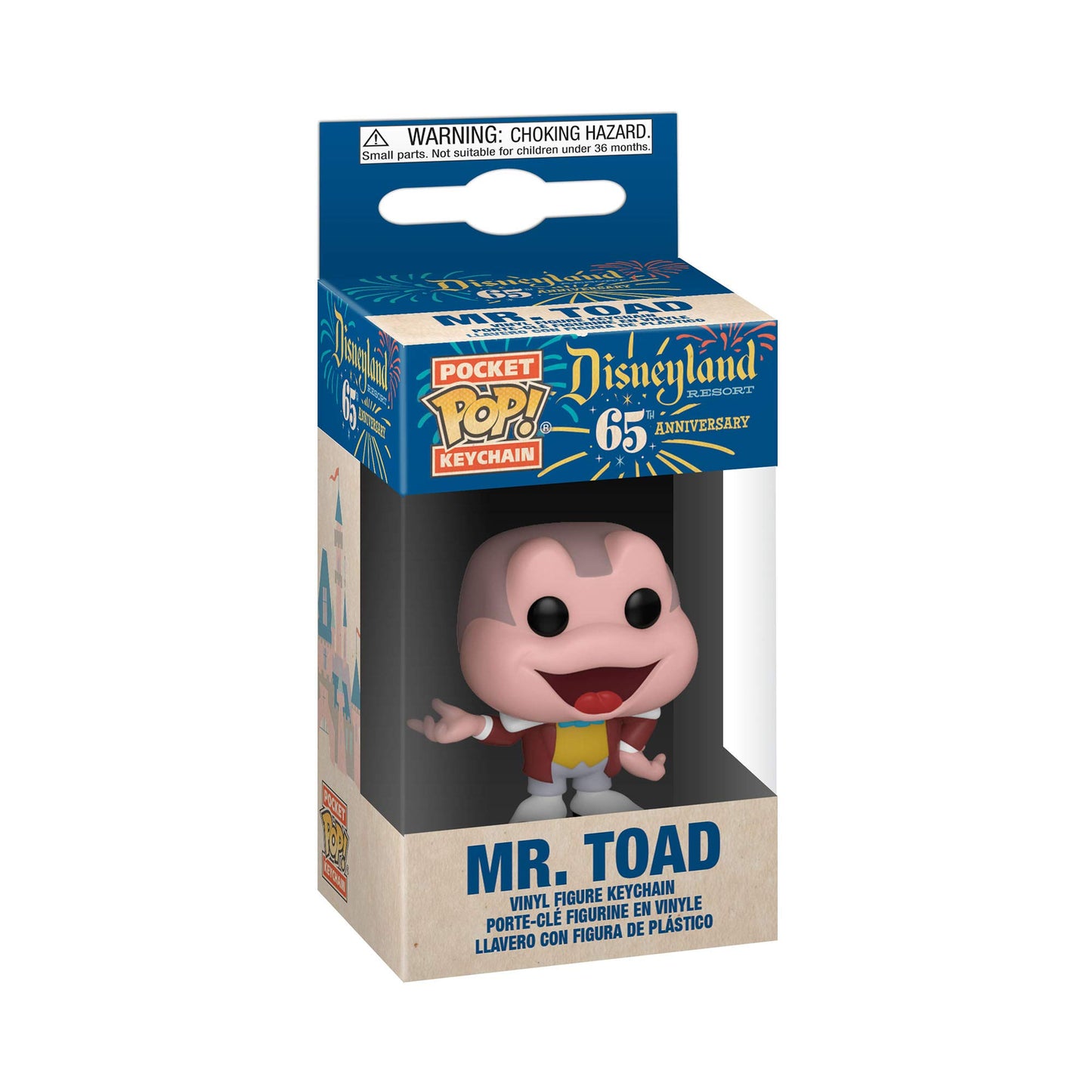 Funko Pop! Keychain: Disney 65th - Mr. Toad