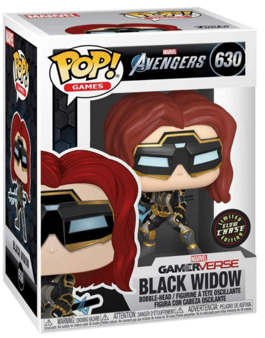 Funko POP! Games Black Widow 3.75" Chase Variant Vinyl Figure