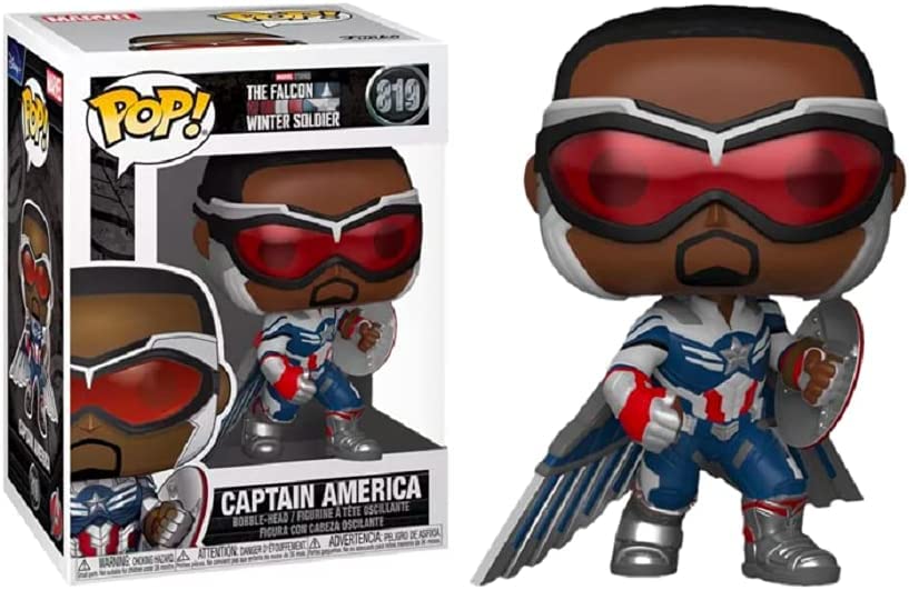 The Falcon and the Winter Soldier - Captain America Pose US Exclusive Pop! Vinyl