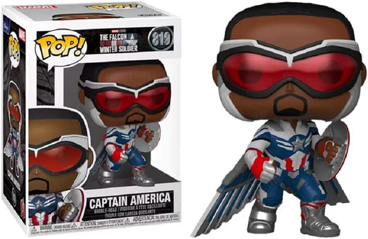 The Falcon and the Winter Soldier - Captain America Pose US Exclusive Pop! Vinyl