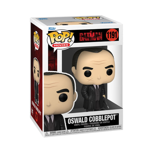 Funko Pop! Movies: The Batman - Oswald Cobblepot with Chase (Styles May Vary), Multicolor, 59280