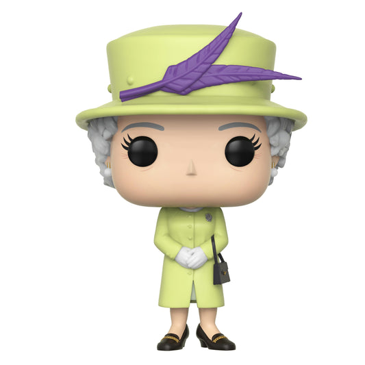 Funko Pop Royals-Queen Elizabeth II Action Figures, Multicolor