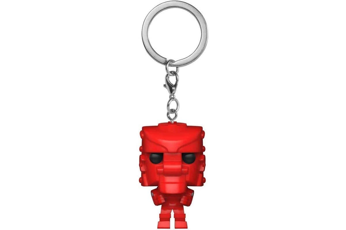 Funko Pocket Pop Keychain Rock 'Em Sock 'Em Robots: Red Rocker™ Vinyl #51328