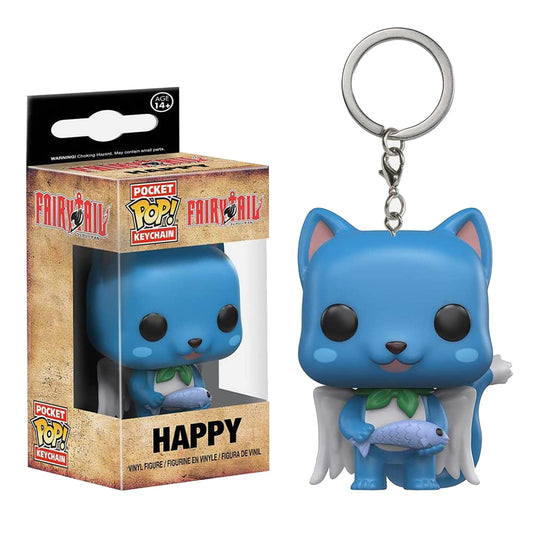 Funko 11728 Fairy Tail-Happy Pocket POP Keychain