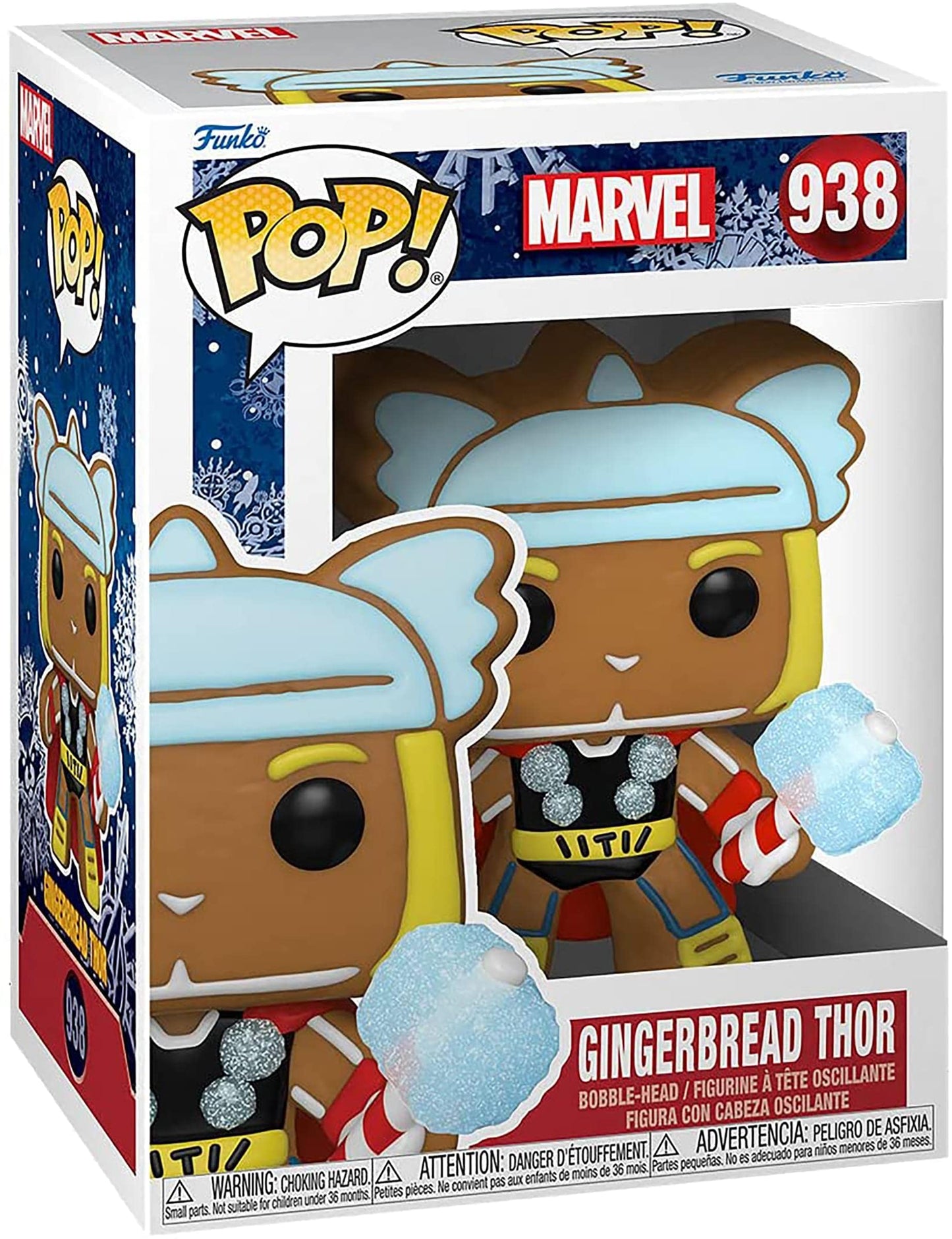 Funko Pop! Marvel: Gingerbread Thor Multicolor 50663