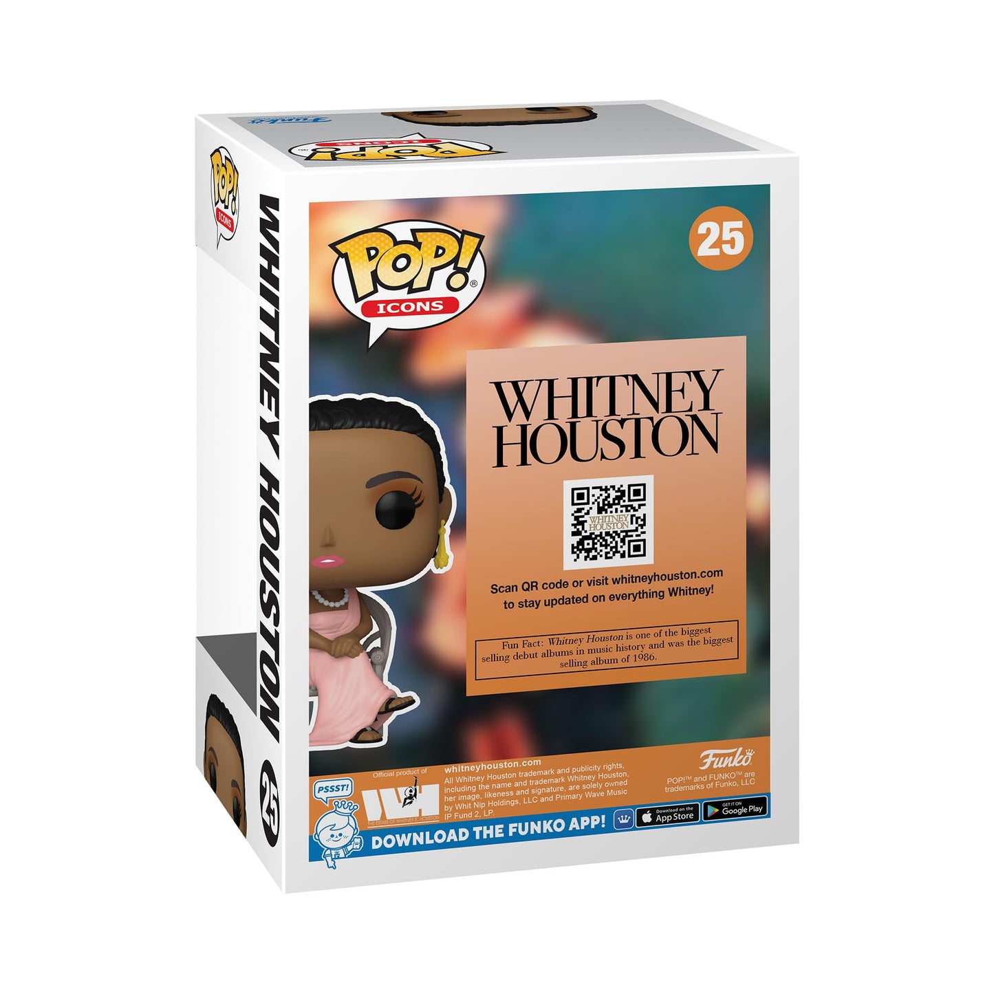 Funko Pop! Icons: Whitney Houston - Debut