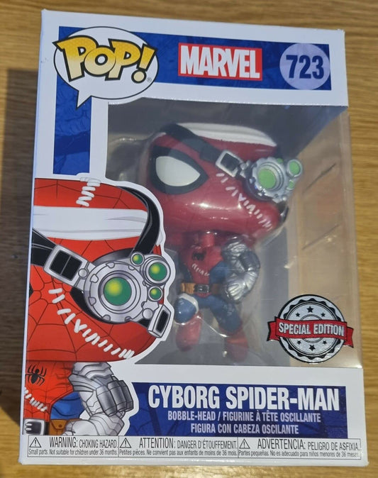 Funko Pop! Marvel: Cyborg Spider-Man #723 Exclusive Vinyl Figure
