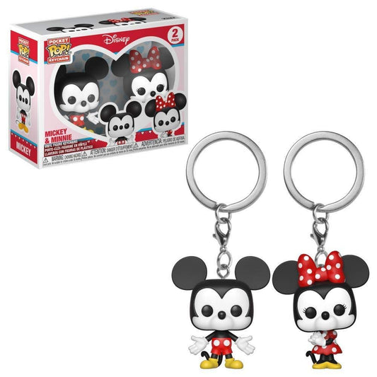 Funko 36368 Keychain: Mickey & Minnie 2 Pack