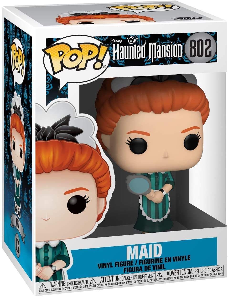 Funko Pop! Disney: Haunted Mansion - Maid, Multicolor