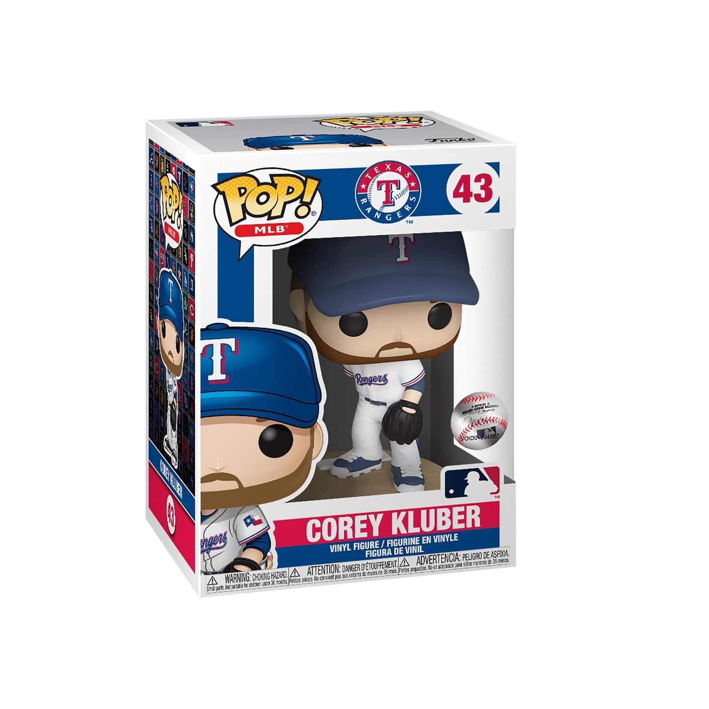 Pop MLB Indians Corey Kluber Vinyl Figure