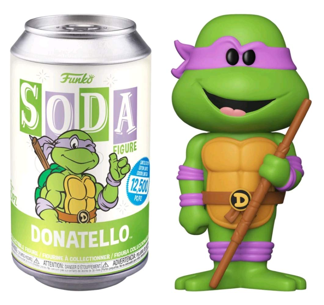 Funko Soda Donatello Teenage Mutant Ninja Turtles TMNT Collectible Figure
