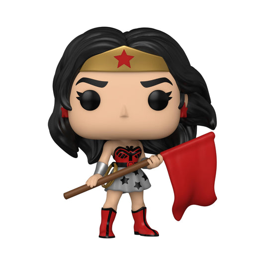 Funko POP Heroes: WW 80th-WW(Superman:RedSon) Multicolor