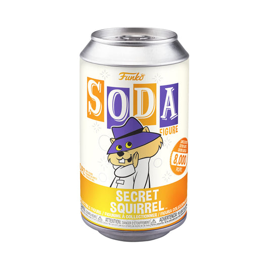 Funko Pop! Hanna Barbera: Secret Squirrel Soda Figure (Limited Edition: 8,000 PCS)