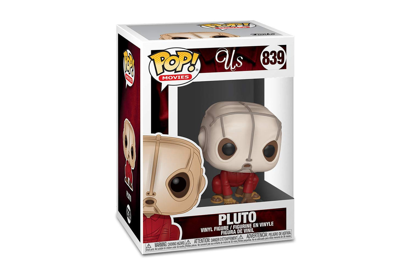 Pop Us Pluto with Mask Vinyl Figure