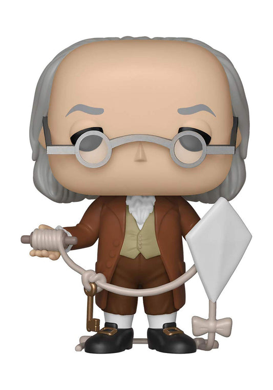 Funko Icons: History-Benjamin Franklin Action Figure, Multicolor