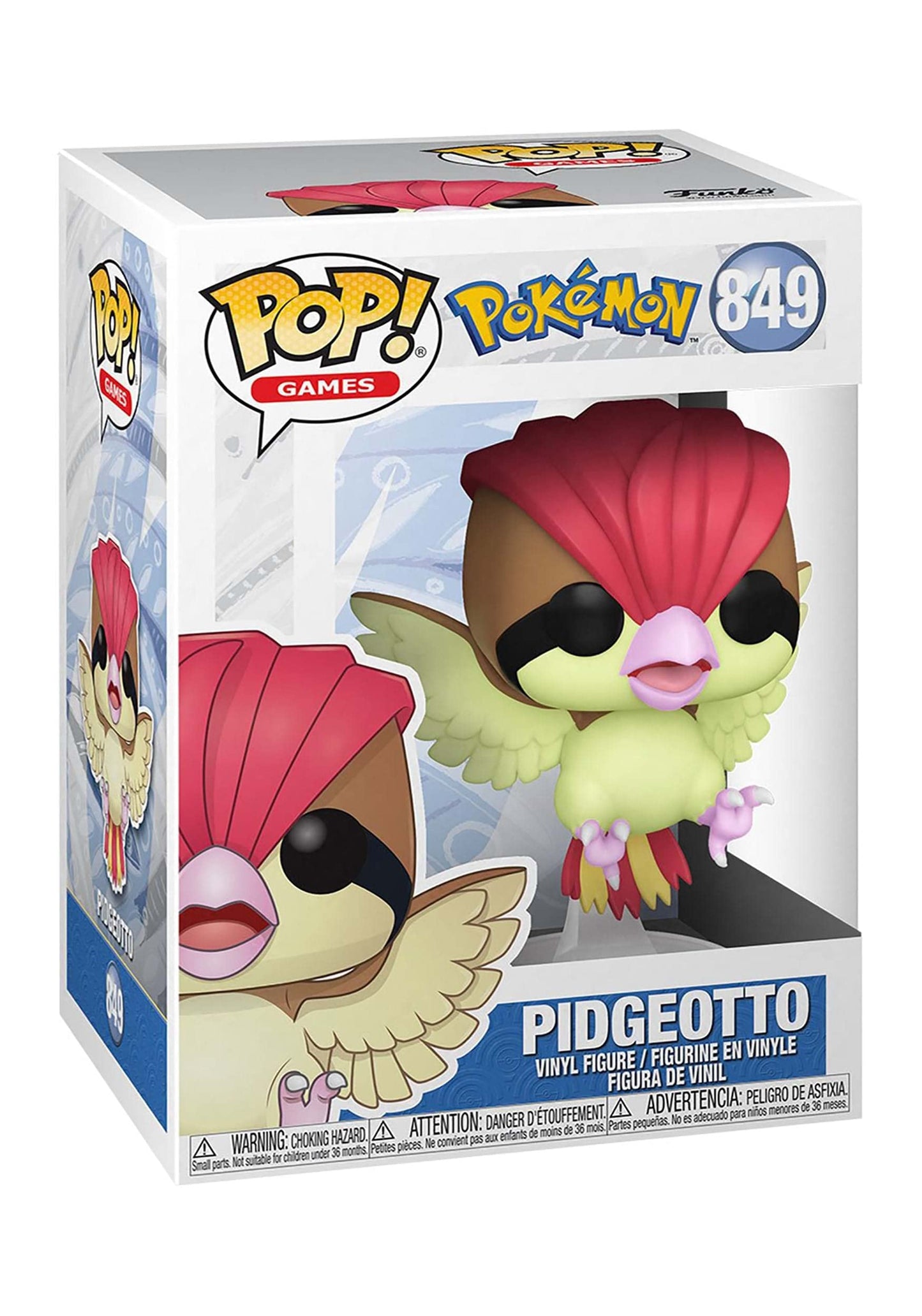 Funko Pop! Games: Pokemon S8 - Pidgeotto Multicolor POP Games: Pokemon S8- POP 1