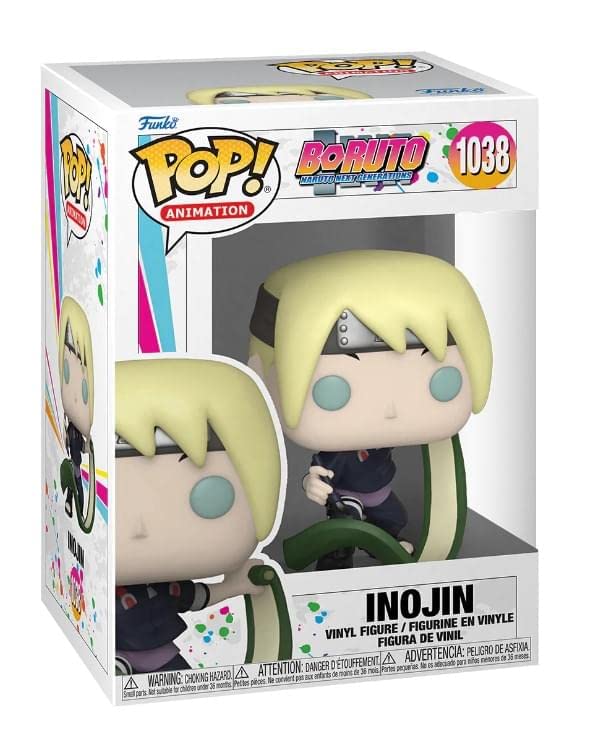 Funko Pop! Animation: Boruto - Inojin, Multicolor